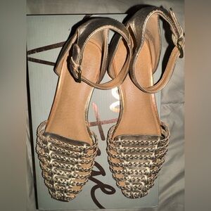Soft Gold Women's Sandals